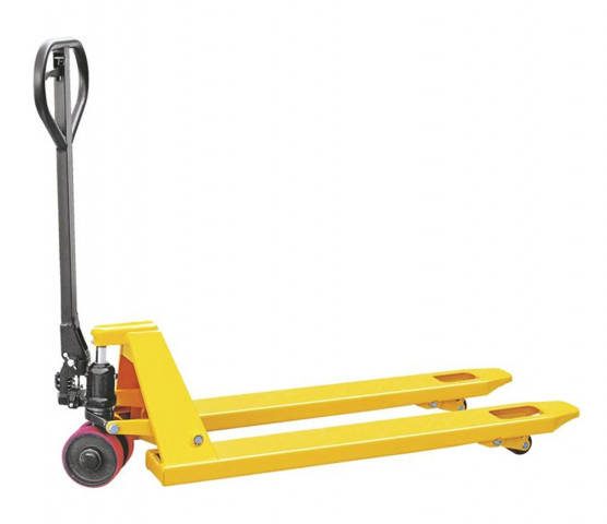 Тележка гидравлическая 3500 кг 1150 мм TOR PWH35-II (нейлоновые колеса) 